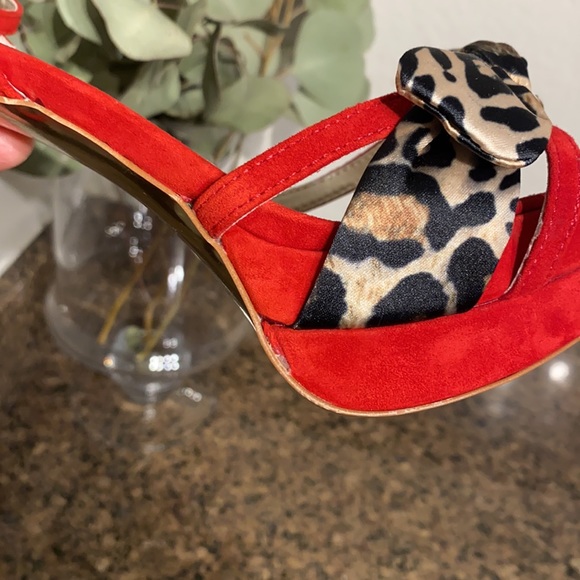 Bebé platform heels leather suede - Picture 6 of 6